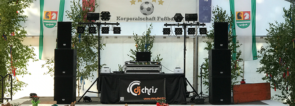 Professionelles Equipment und große Musikauswahl